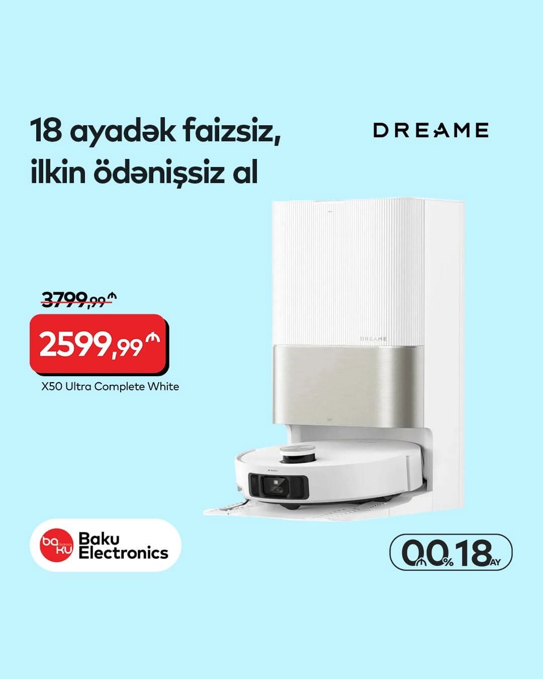 Baku Electronics-dən Dreame məhsullarına xüsusi yay kampaniyası — 9