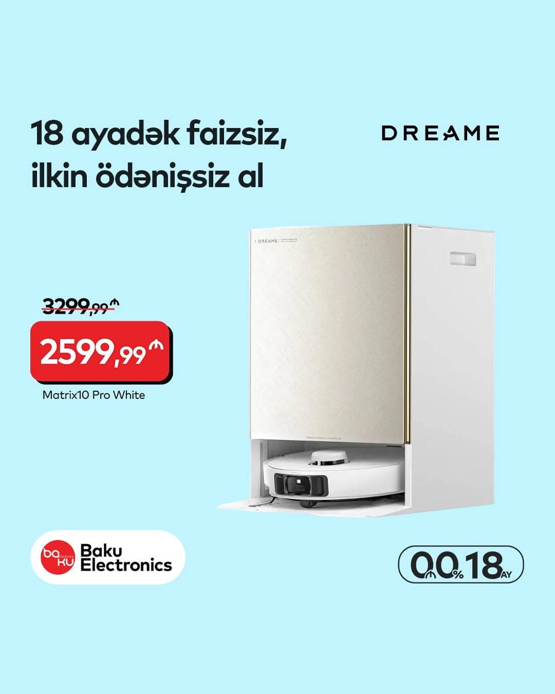Baku Electronics-dən Dreame məhsullarına xüsusi yay kampaniyası — 12