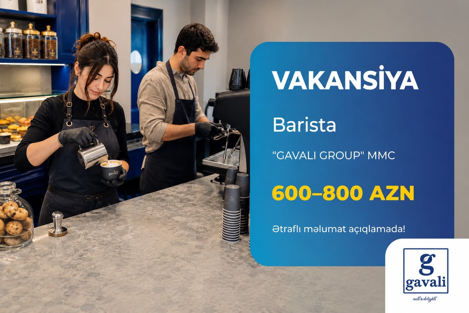 Barista vakansiyası