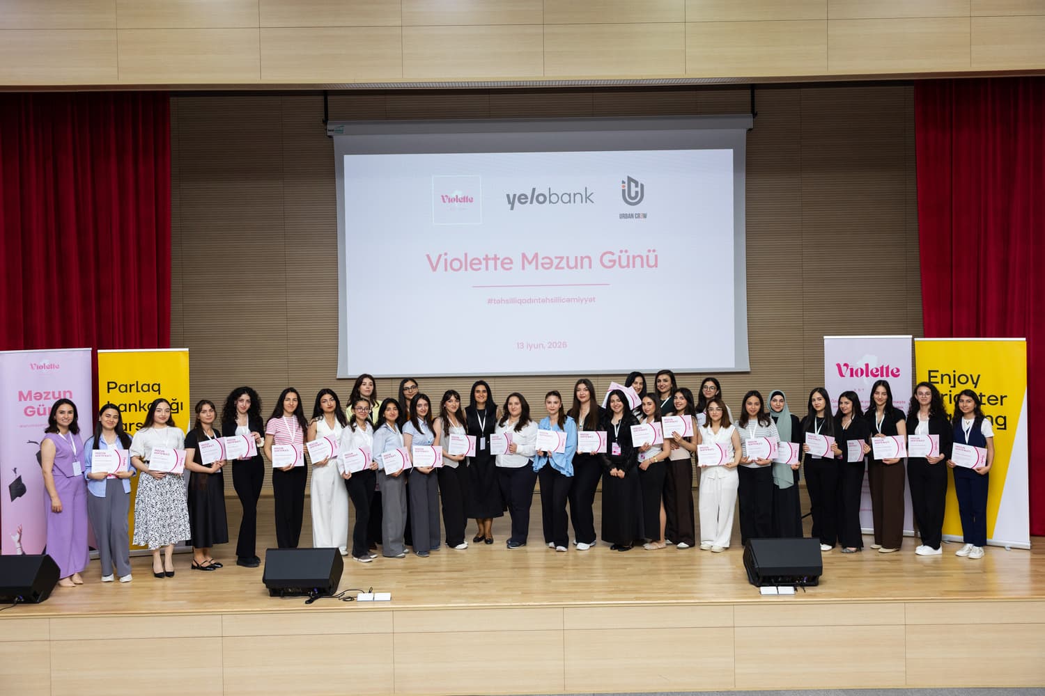 Yelo Bank gənc xanımların mentorluq proqramının məzun gününə ev sahibliyi edib