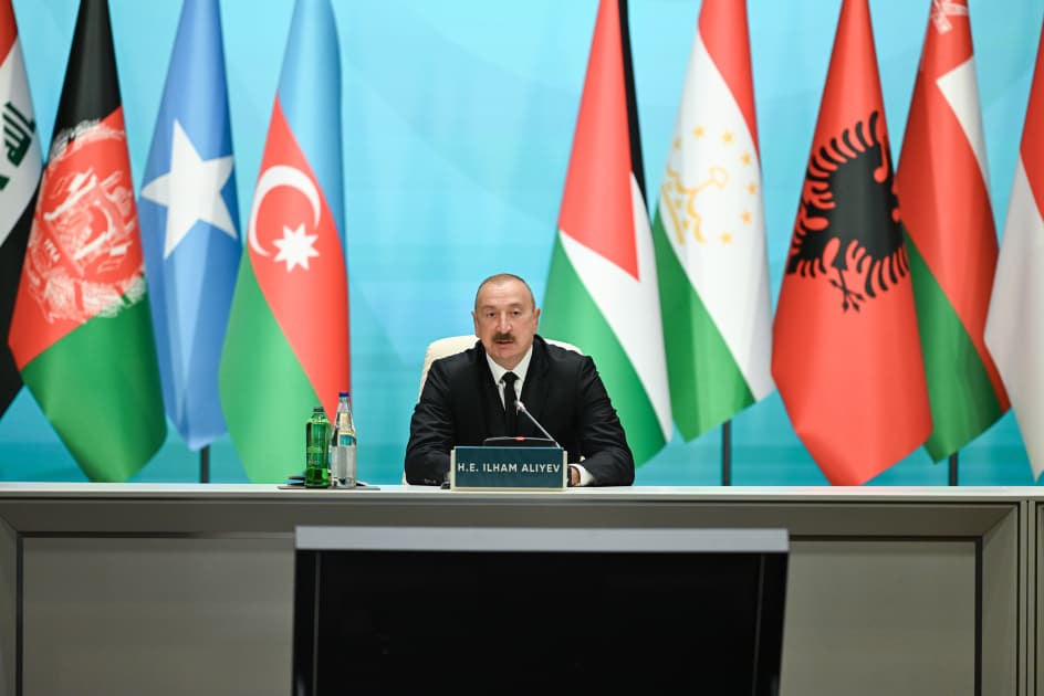 Prezident İlham Əliyevin iştirakı ilə Bakıda İslam İnkişaf Bankı Qrupunun 2026-cı il üzrə İllik Toplantılarının açılış mərasimi keçirilib - Şəkil 12
