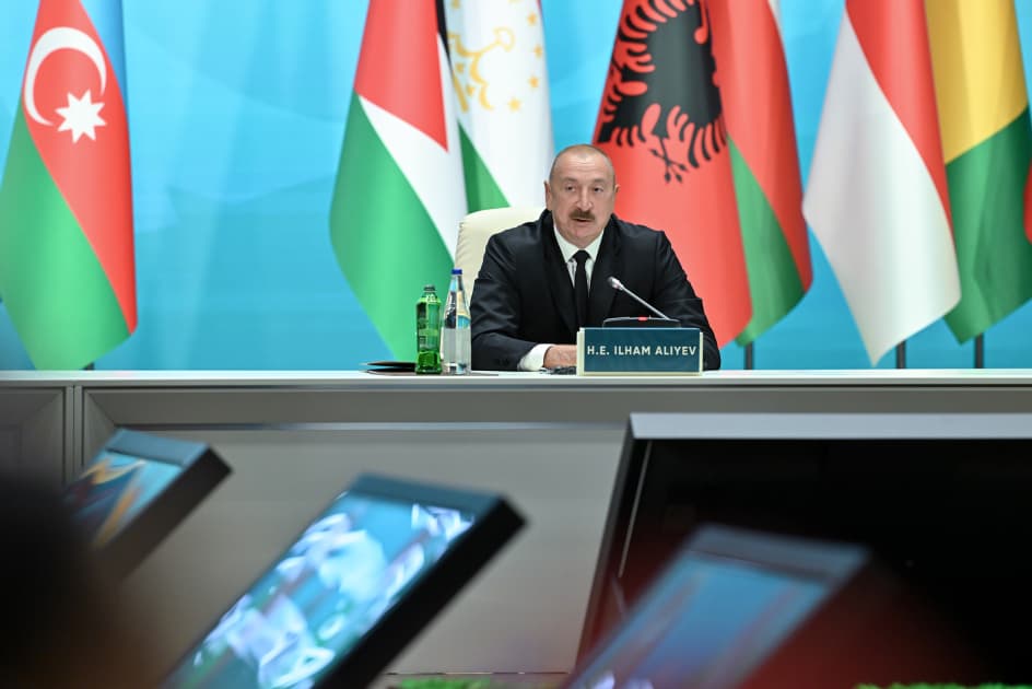 Prezident İlham Əliyevin iştirakı ilə Bakıda İslam İnkişaf Bankı Qrupunun 2026-cı il üzrə İllik Toplantılarının açılış mərasimi keçirilib - Şəkil 13