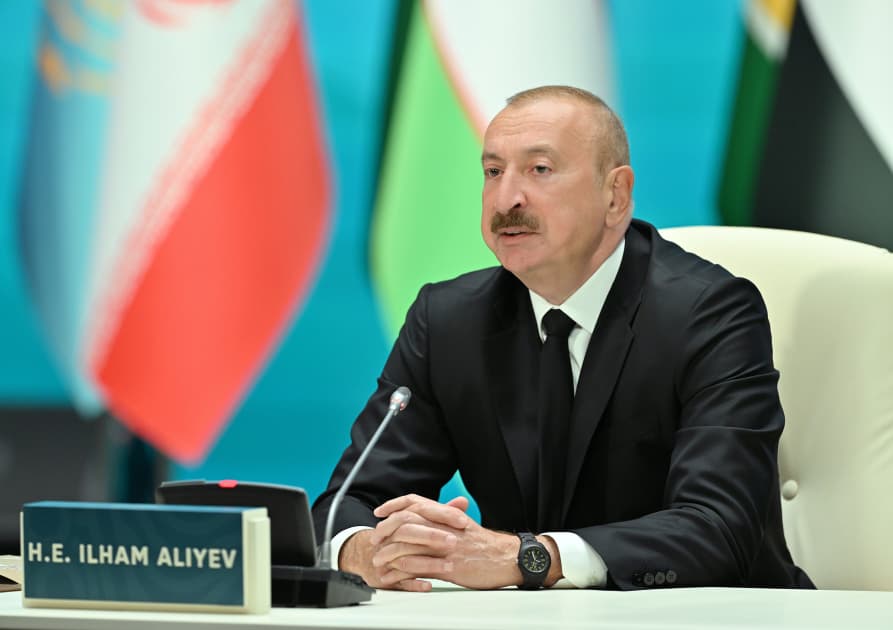Prezident İlham Əliyevin iştirakı ilə Bakıda İslam İnkişaf Bankı Qrupunun 2026-cı il üzrə İllik Toplantılarının açılış mərasimi keçirilib - Şəkil 14