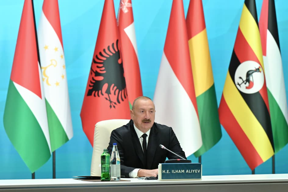 Prezident İlham Əliyevin iştirakı ilə Bakıda İslam İnkişaf Bankı Qrupunun 2026-cı il üzrə İllik Toplantılarının açılış mərasimi keçirilib - Şəkil 16