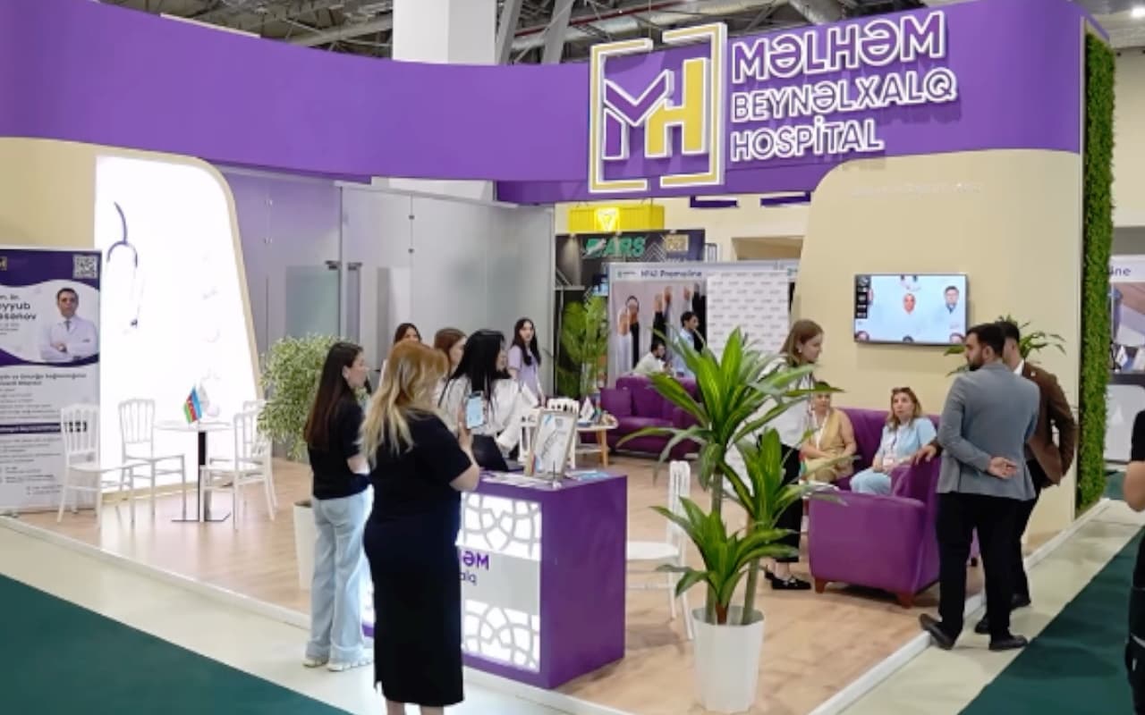 “Məlhəm Beynəlxalq Hospital” tanıtım sərgisində geniş tibbi potensialını nümayiş etdirib