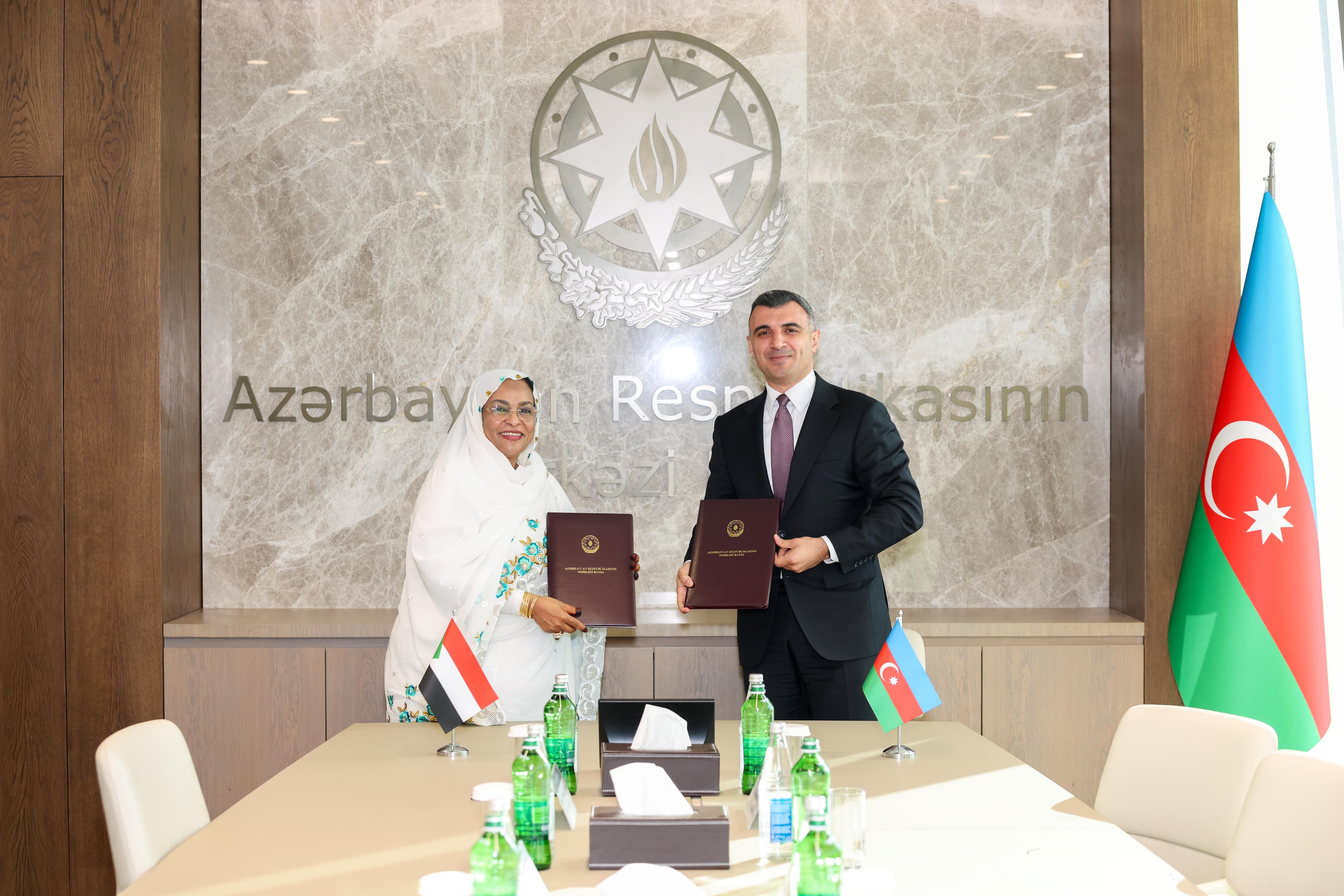 Azərbaycan Mərkəzi Bankı və Sudan Mərkəzi Bankı arasında əməkdaşlığa dair Anlaşma Memorandumu imzalanıb