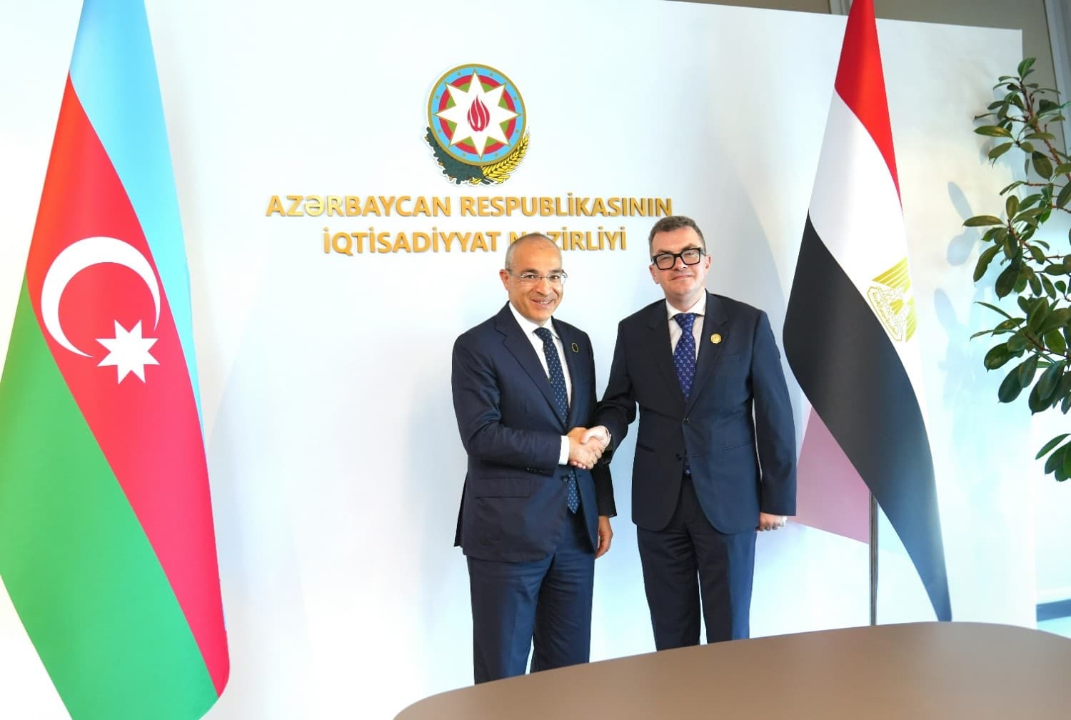 Misirin planlaşdırma və iqtisadi inkişaf naziri ilə görüş keçirilib