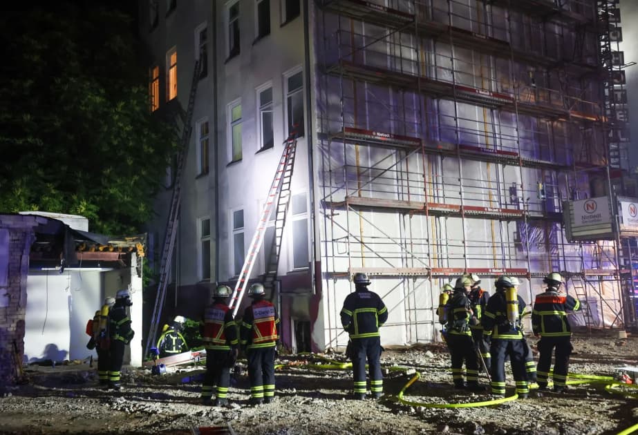 Hamburqdakı hotel yanğınında 14 nəfər xəsarət alıb