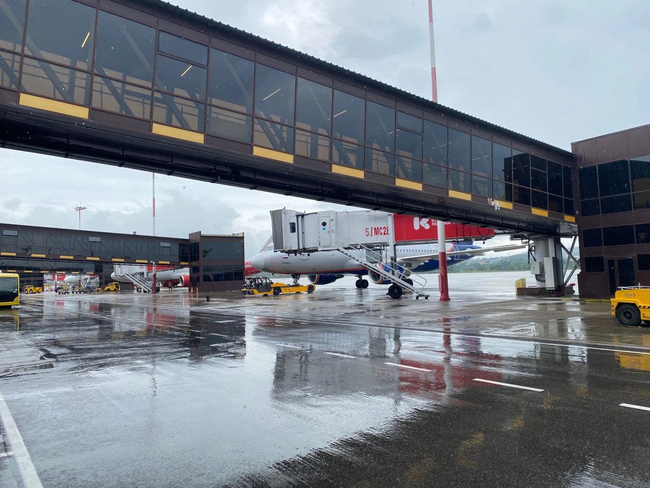 Soçi hava limanında uçuş məhdudiyyətləri aradan qaldırılıb