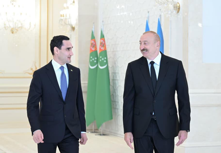 Prezident İlham Əliyevin Türkmənistan Prezidenti ilə təkbətək görüşü olub — 3
