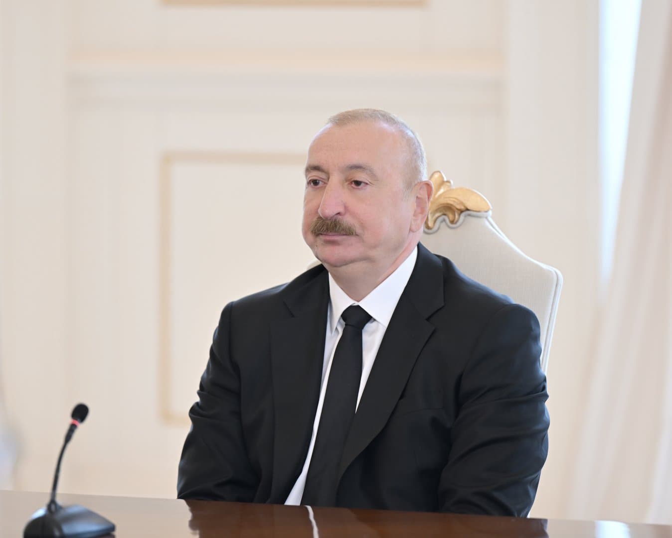 Prezident İlham Əliyevin Türkmənistan Prezidenti ilə geniş tərkibdə görüşü olub - Şəkil 4