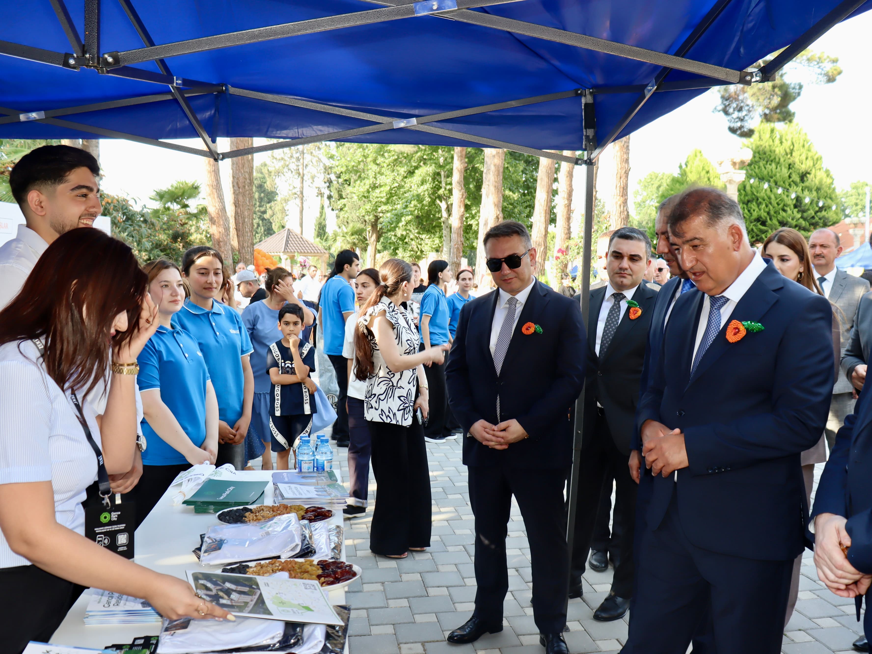 Samux rayonunda ilin ilk məhsul festivalı keçirilib