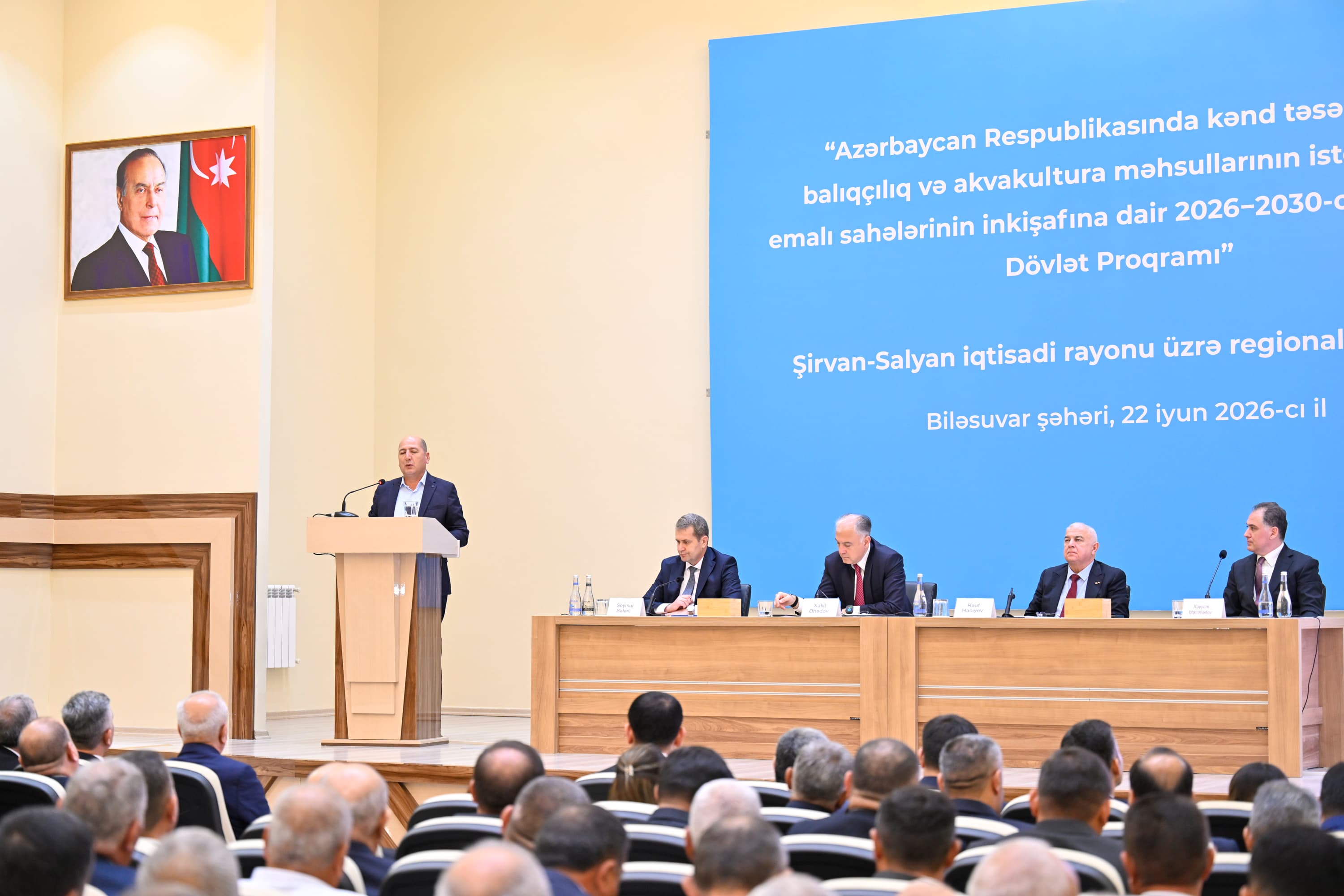 Biləsuvarda aqrar sahədə yeni Dövlət Proqramının müzakirəsi ilə bağlı regional müşavirə keçirilib — 18
