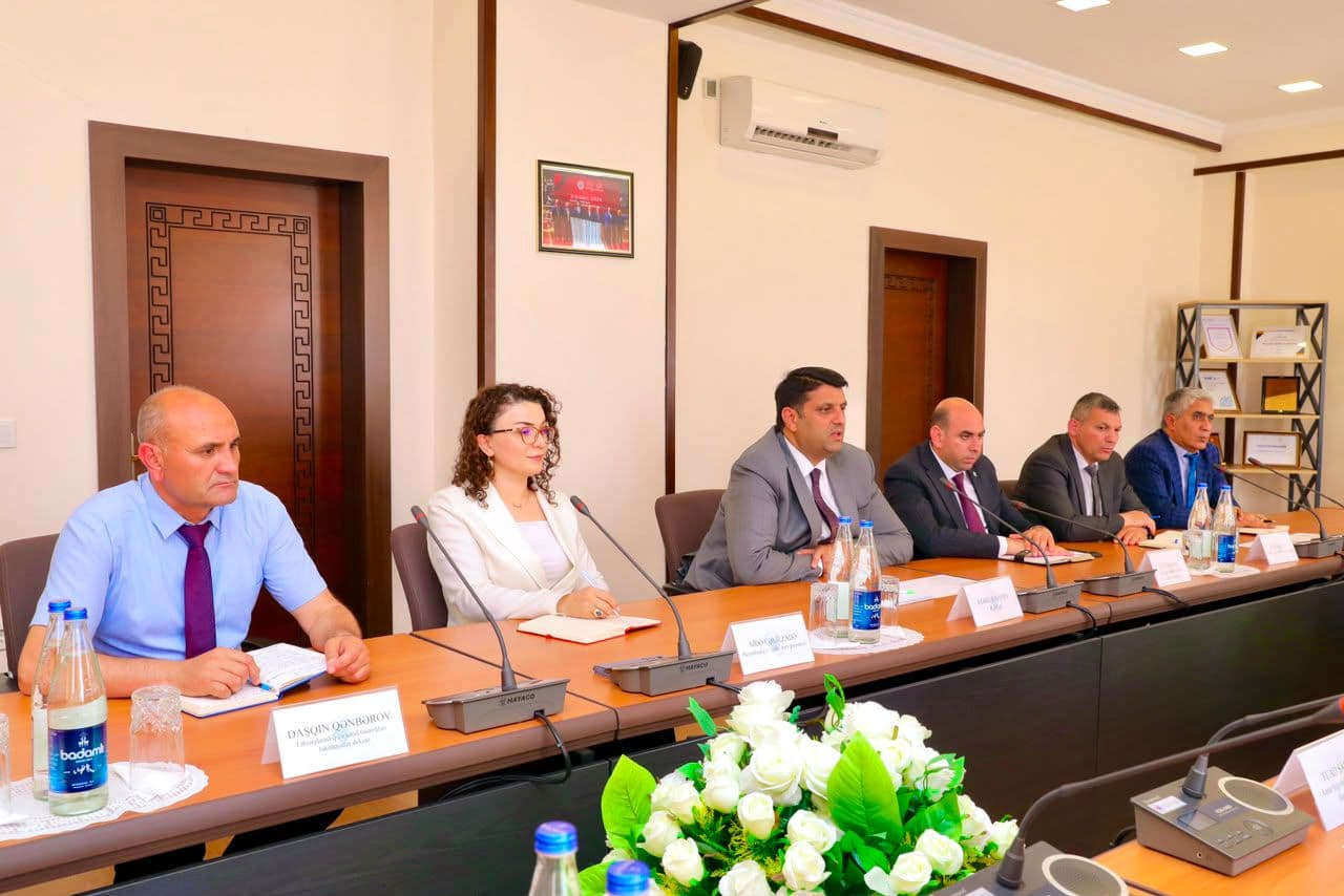 Aqrar Sığorta Fondu ilə Naxçıvan Dövlət Universiteti arasında əməkdaşlıq memorandumu imzalanıb — 4