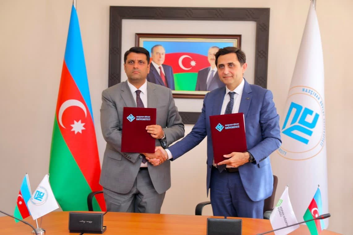 Aqrar Sığorta Fondu ilə Naxçıvan Dövlət Universiteti arasında əməkdaşlıq memorandumu imzalanıb — 6