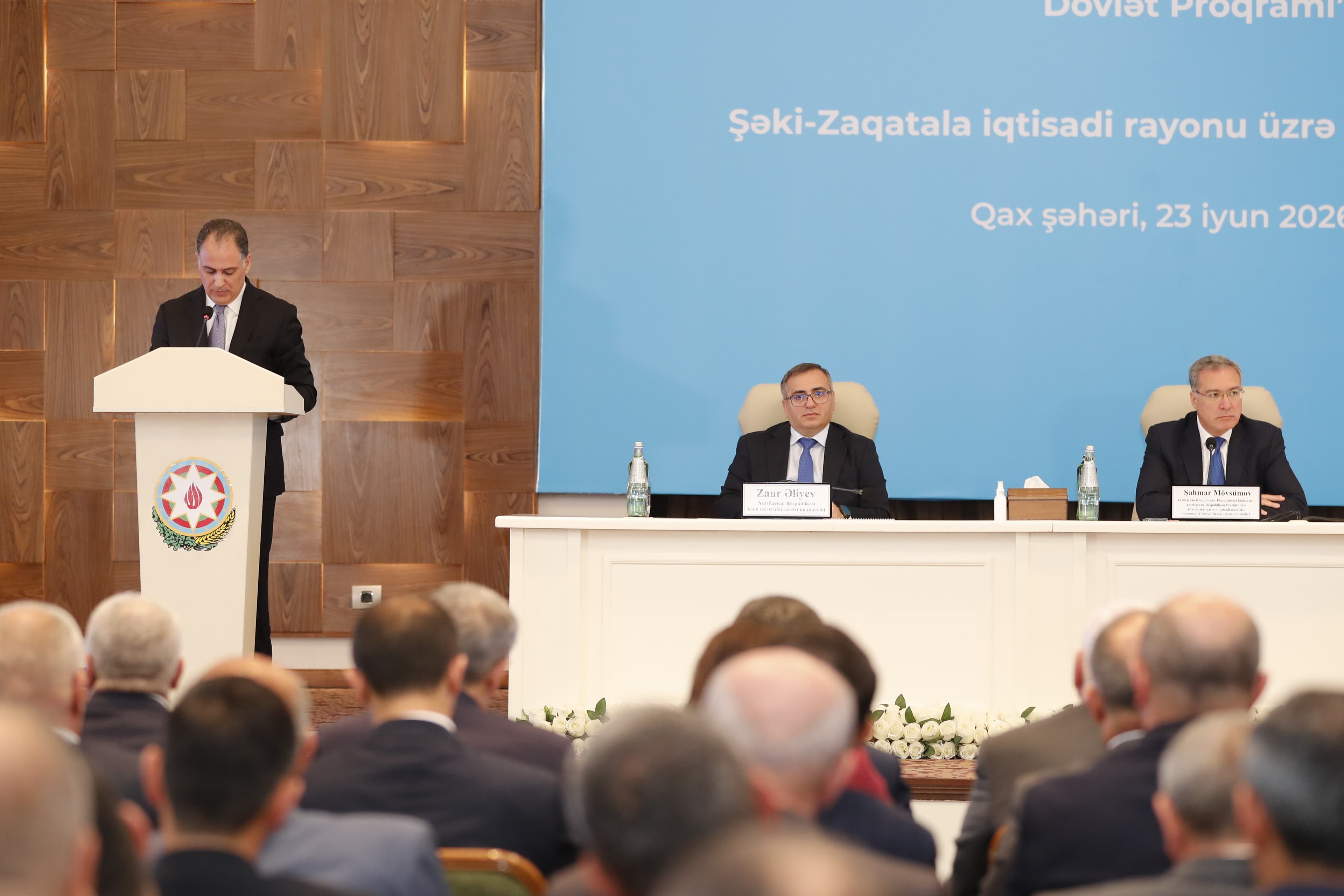 Qaxda aqrar sahədə yeni Dövlət Proqramının müzakirəsi ilə bağlı regional müşavirə keçirilib — 9