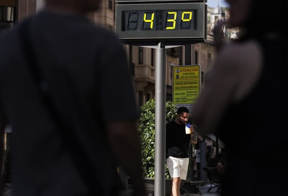 İspaniyada istilər rekord həddə çatıb: temperatur 44°C-yə yüksəlir