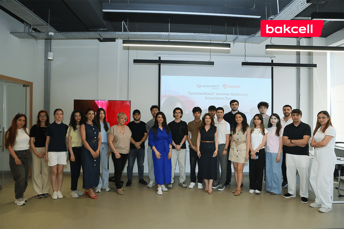 Bakcell-in dəstəyi ilə keçirilən “SummerStack Bootcamp” başladı — 6