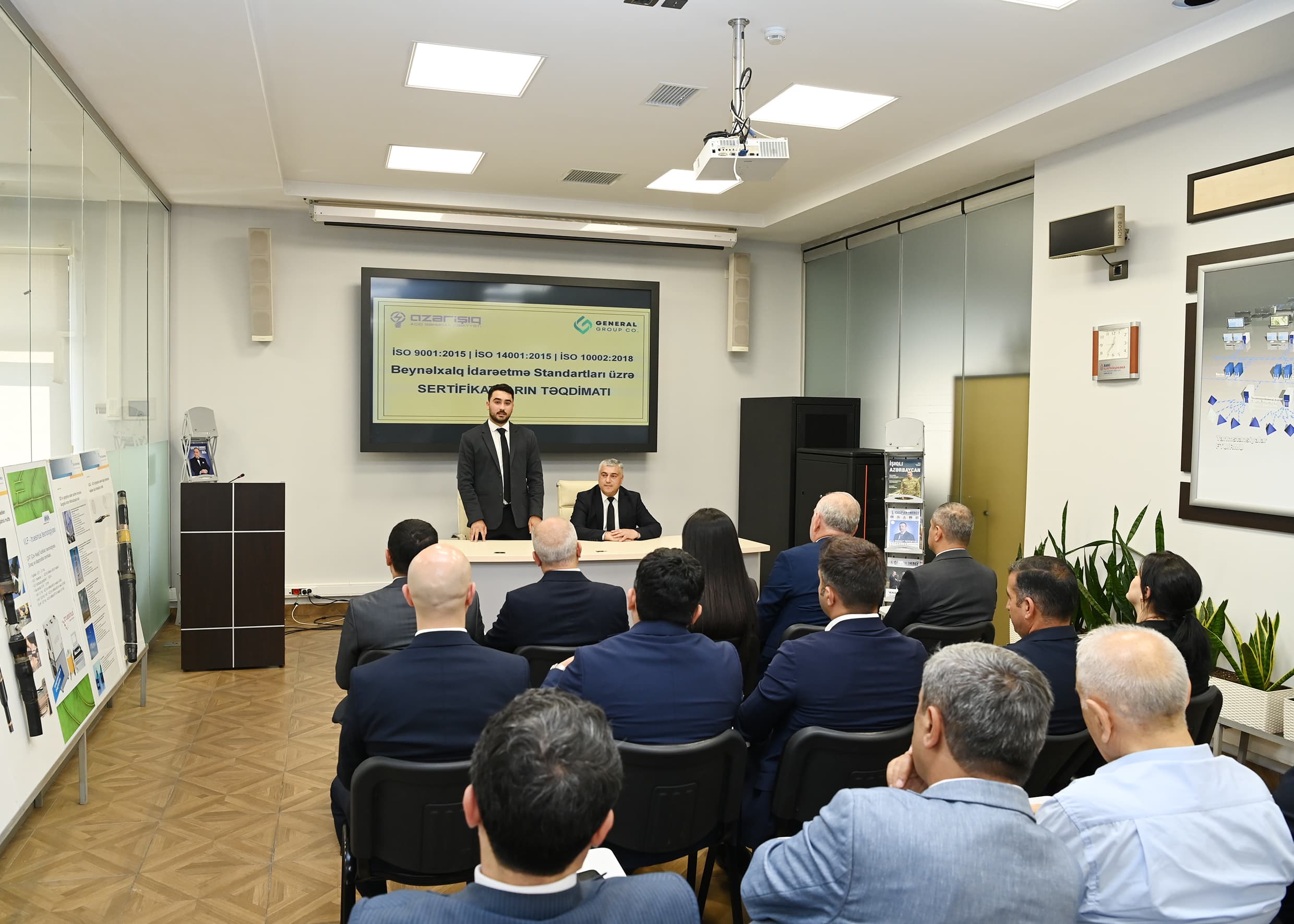 Azərişıq ASC ISO Beynəlxalq Standartları üzrə Sertifikatlarla Təltif Olundu — 4