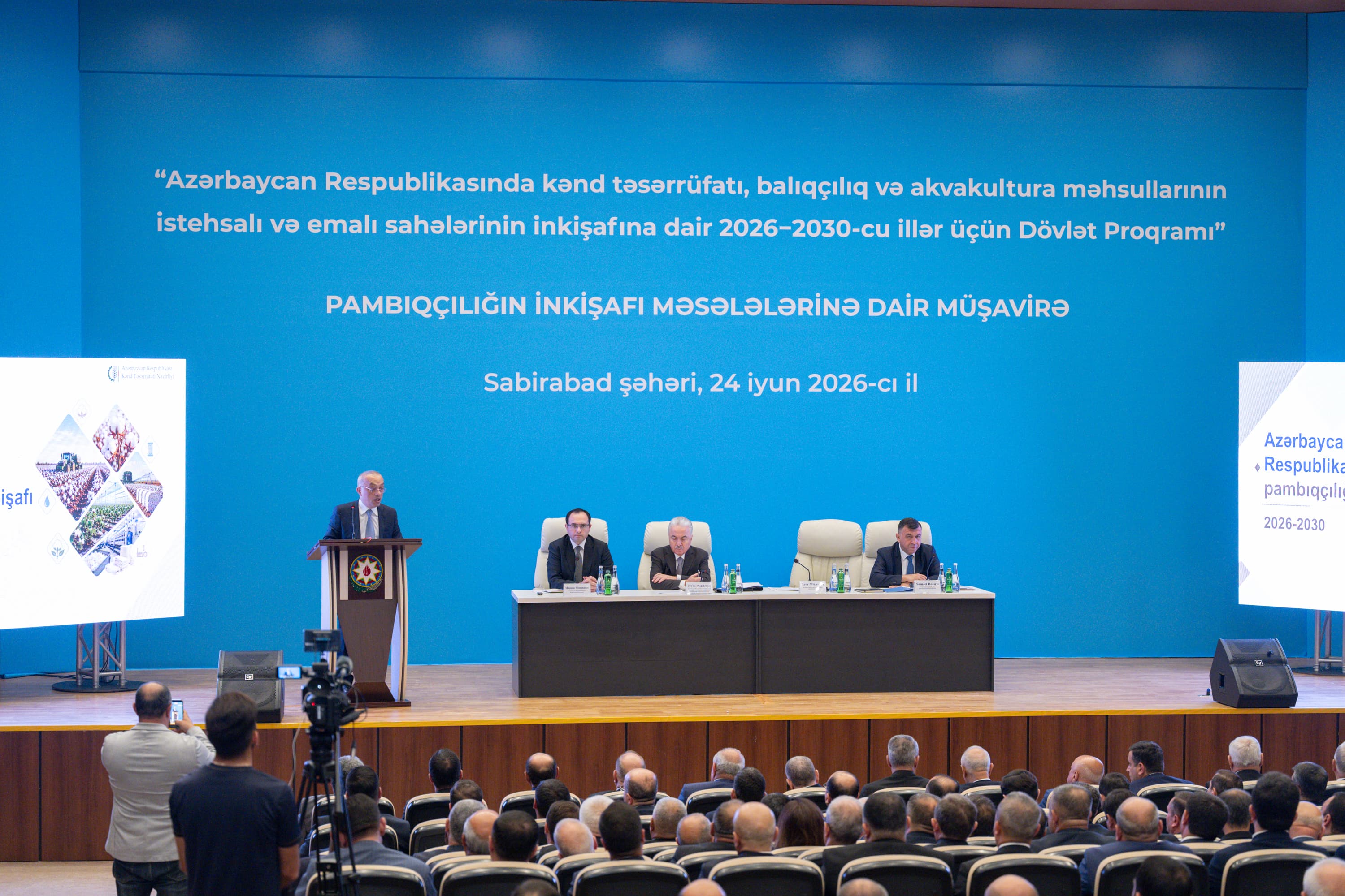 Sabirabadda pambıqçılığın inkişafına həsr olunmuş regional müşavirə keçirilib — 9