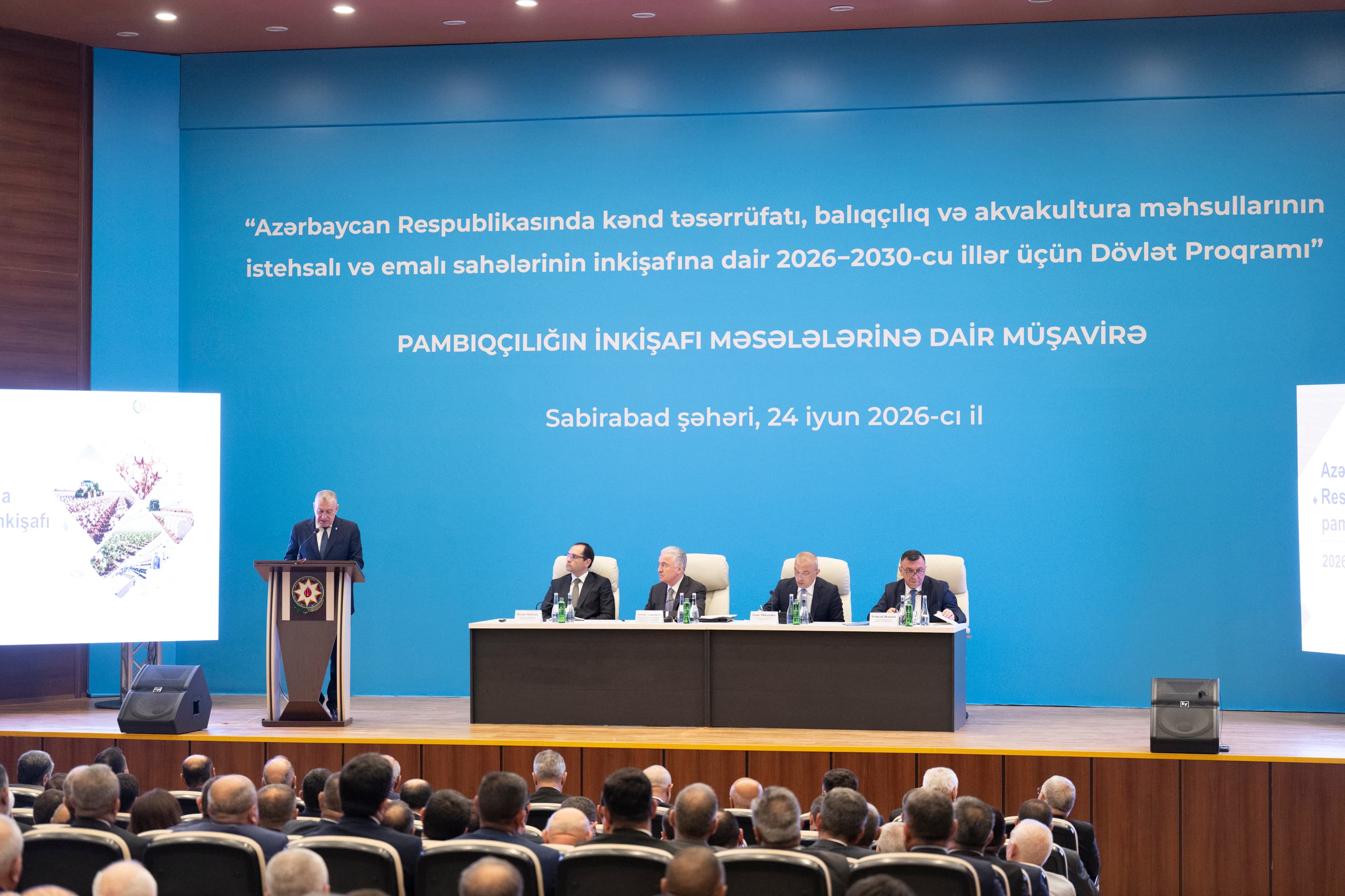 Sabirabadda pambıqçılığın inkişafına həsr olunmuş regional müşavirə keçirilib — 15