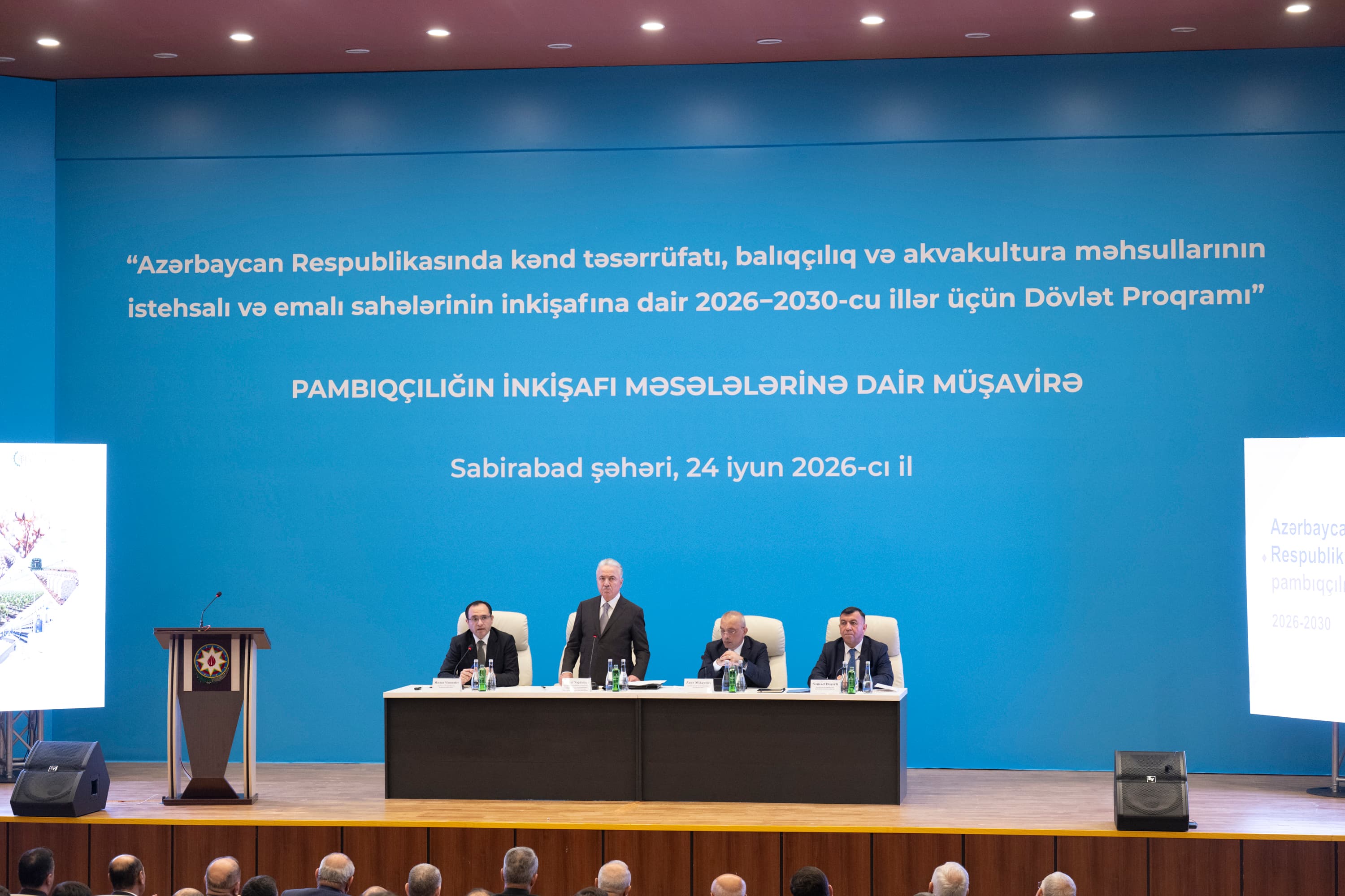 Sabirabadda pambıqçılığın inkişafına həsr olunmuş regional müşavirə keçirilib — 21