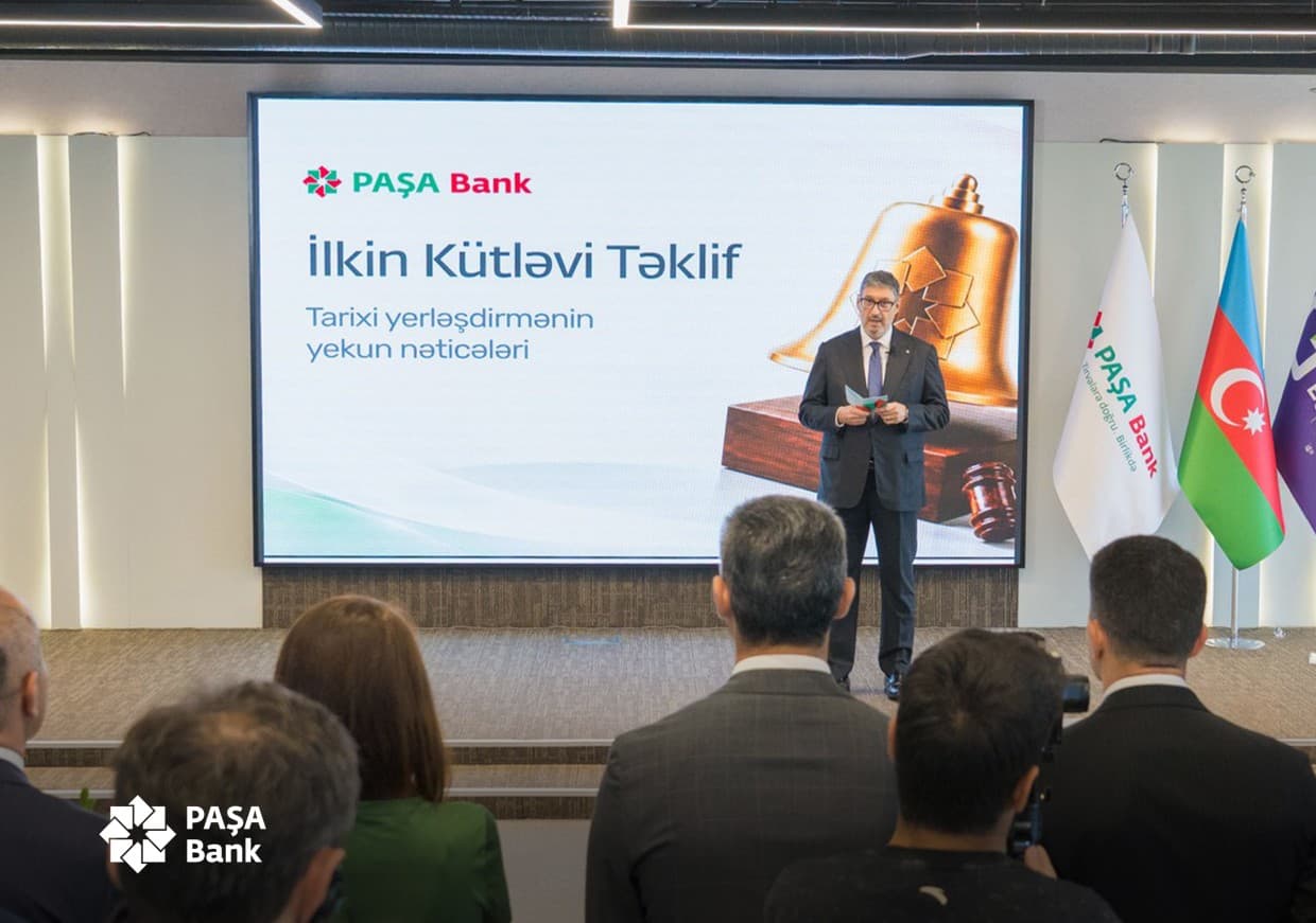 PAŞA Bank səhmlərinin ilkin kütləvi təklifinə həsr olunmuş “Açılış Zəngi” keçirilib — 3