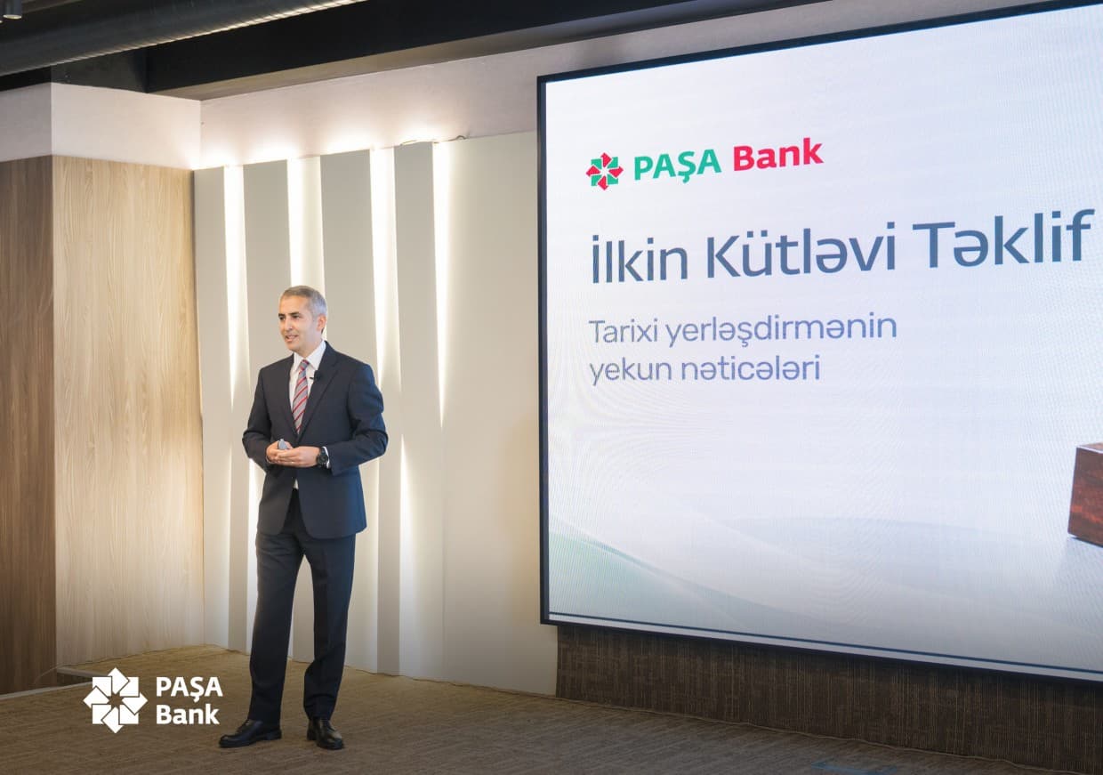 PAŞA Bank səhmlərinin ilkin kütləvi təklifinə həsr olunmuş “Açılış Zəngi” keçirilib — 4