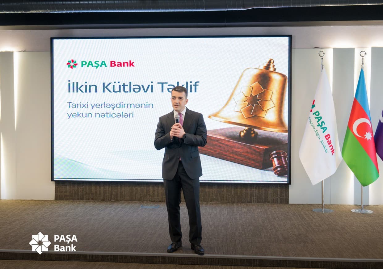 PAŞA Bank səhmlərinin ilkin kütləvi təklifinə həsr olunmuş “Açılış Zəngi” keçirilib — 5