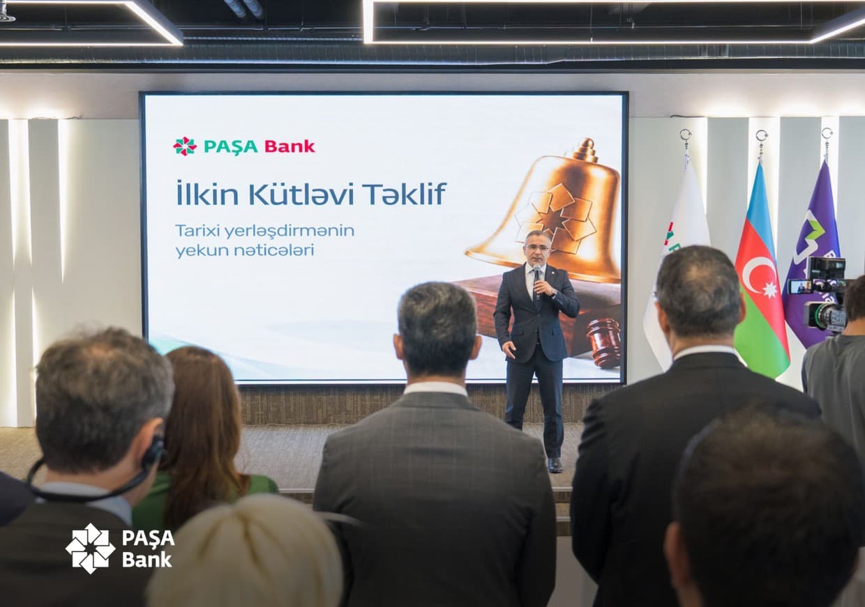PAŞA Bank səhmlərinin ilkin kütləvi təklifinə həsr olunmuş “Açılış Zəngi” keçirilib — 6