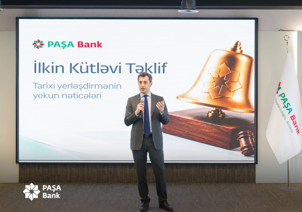 PAŞA Bank səhmlərinin ilkin kütləvi təklifinə həsr olunmuş “Açılış Zəngi” keçirilib — 7