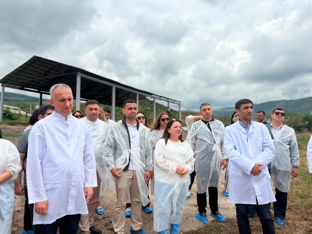 Aqrar Xidmətlər Agentliyinin əməkdaşları Xocalıda damazlıq heyvandarlıq kompleksi ilə tanış olublar — 3