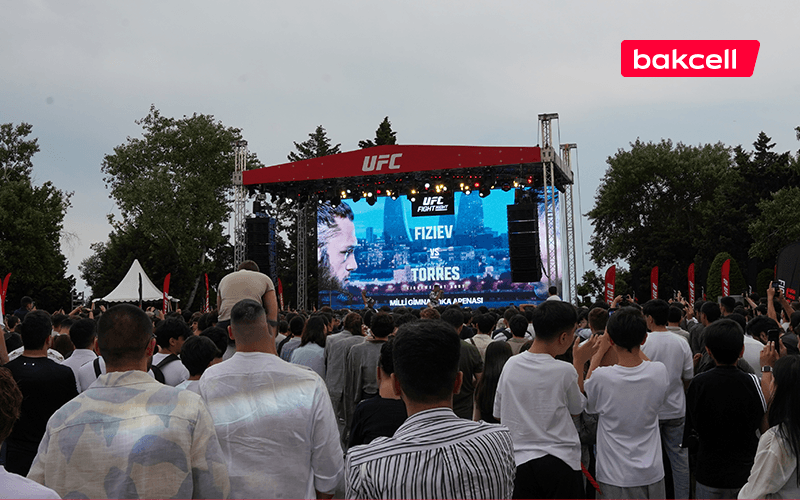 Bakcell ilə Bakıda unudulmaz UFC həyəcanı yaşandı