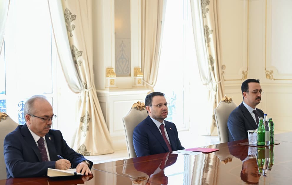 Prezident İlham Əliyev Türkiyənin ədliyyə nazirini qəbul edib — 6