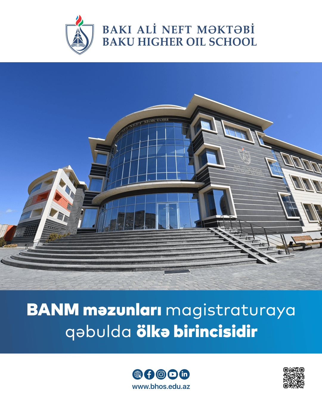 BANM məzunları magistraturaya qəbulda ölkə birincisidir — 2