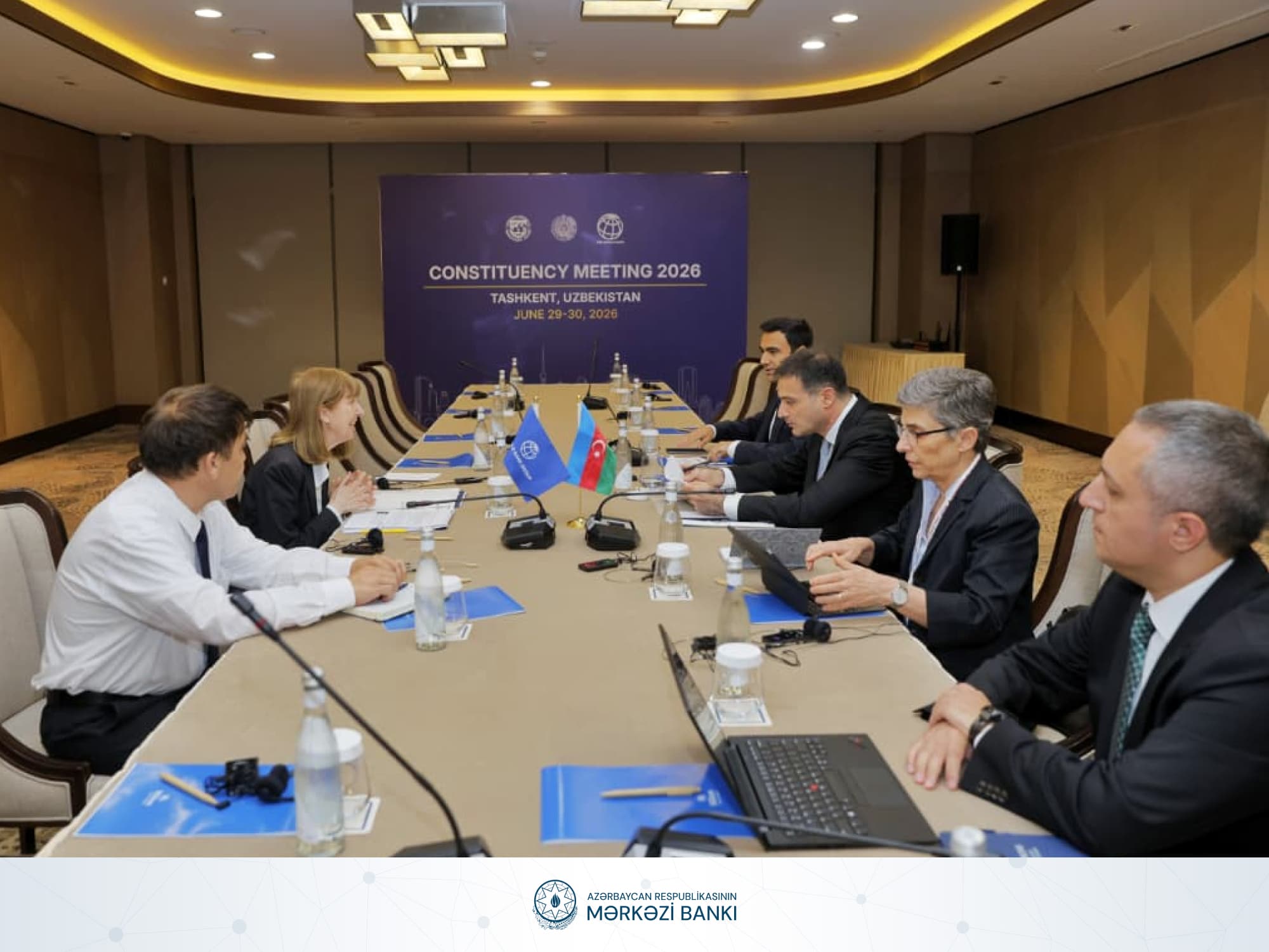 AMB ilə Dünya Bankı əməkdaşlığın yeni perspektivlərini müzakirə edib