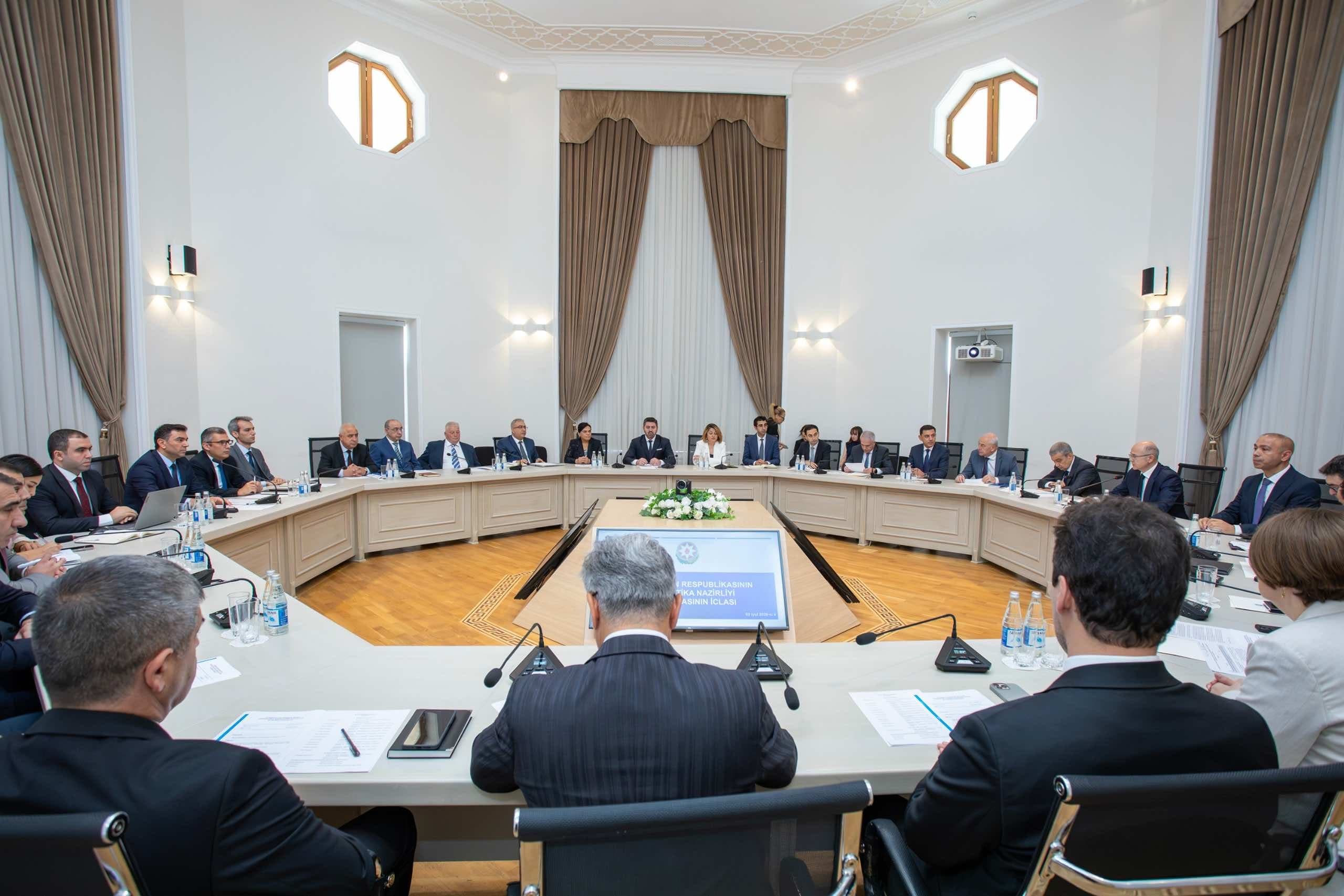 Energetika Nazirliyində növbəti kollegiya iclası keçirilib
