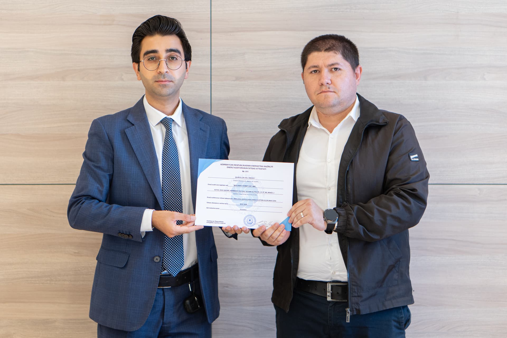 Növbəti enerji auditorlarına ixtisas attestatı təqdim edilib — 3