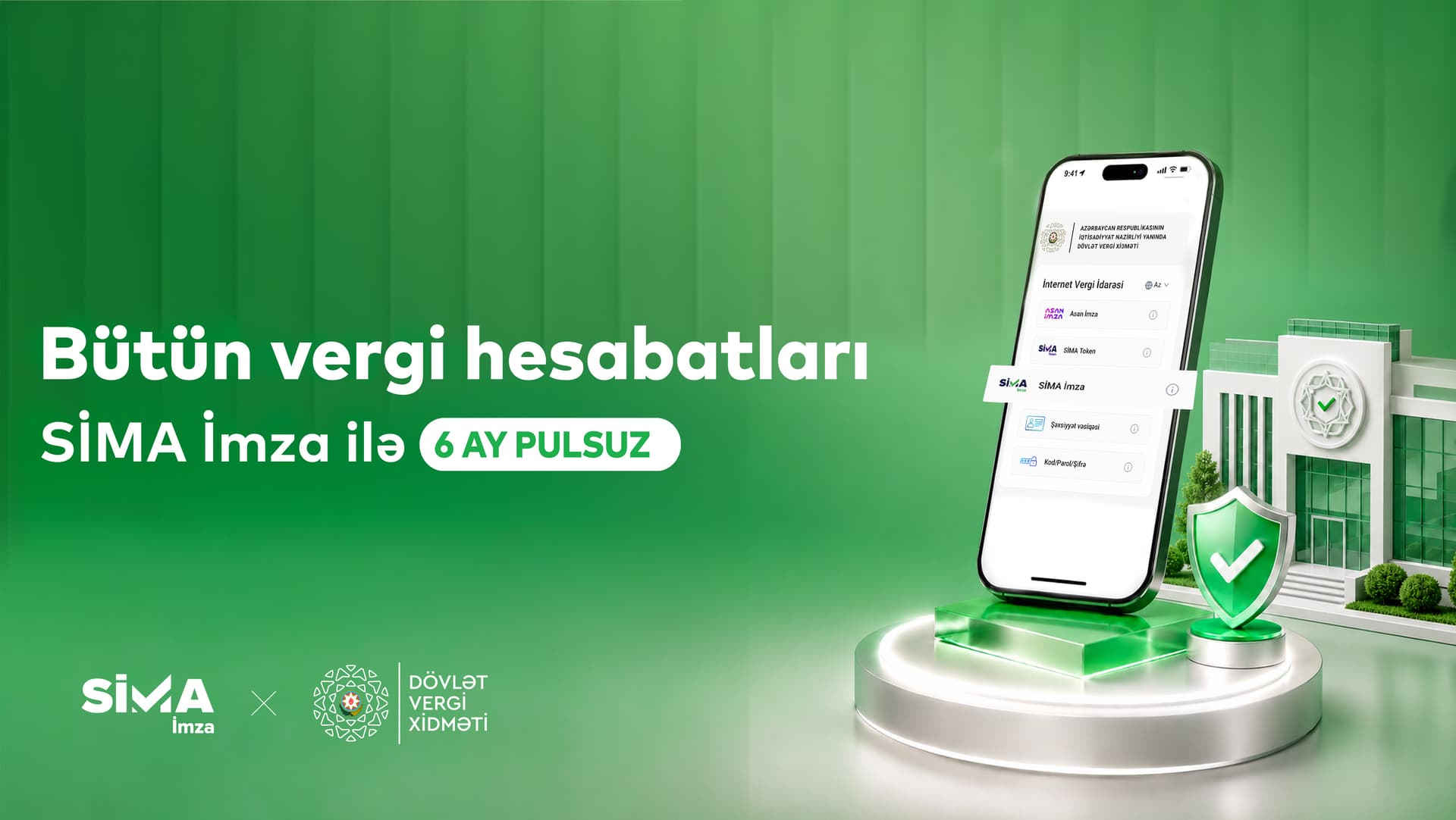 “SİMA İmza” ilə bütün vergi xidmətləri cibinizdə! — 2