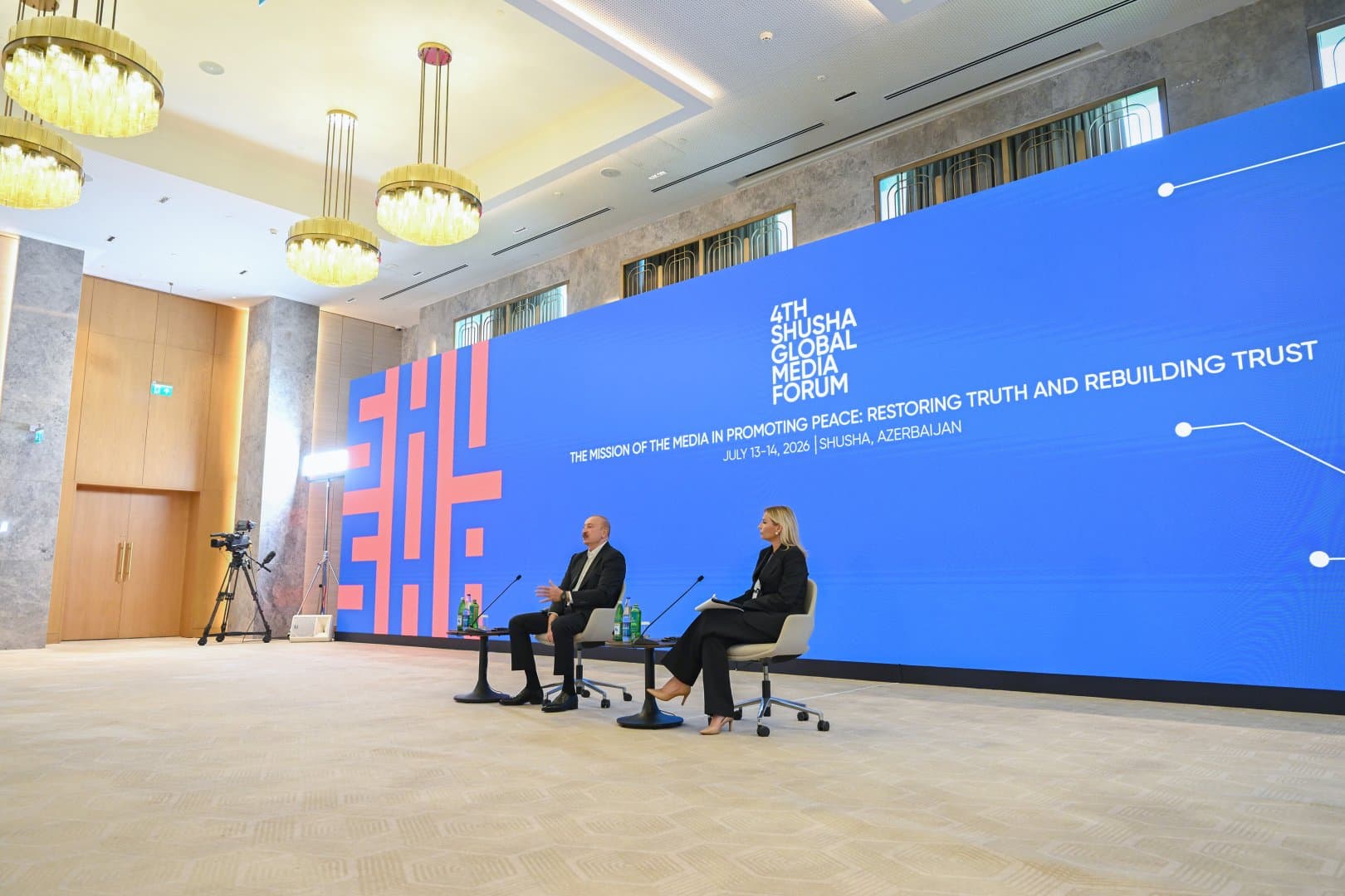 Prezident İlham Əliyev IV Şuşa Qlobal Media Forumunun açılışında iştirak edib — 11