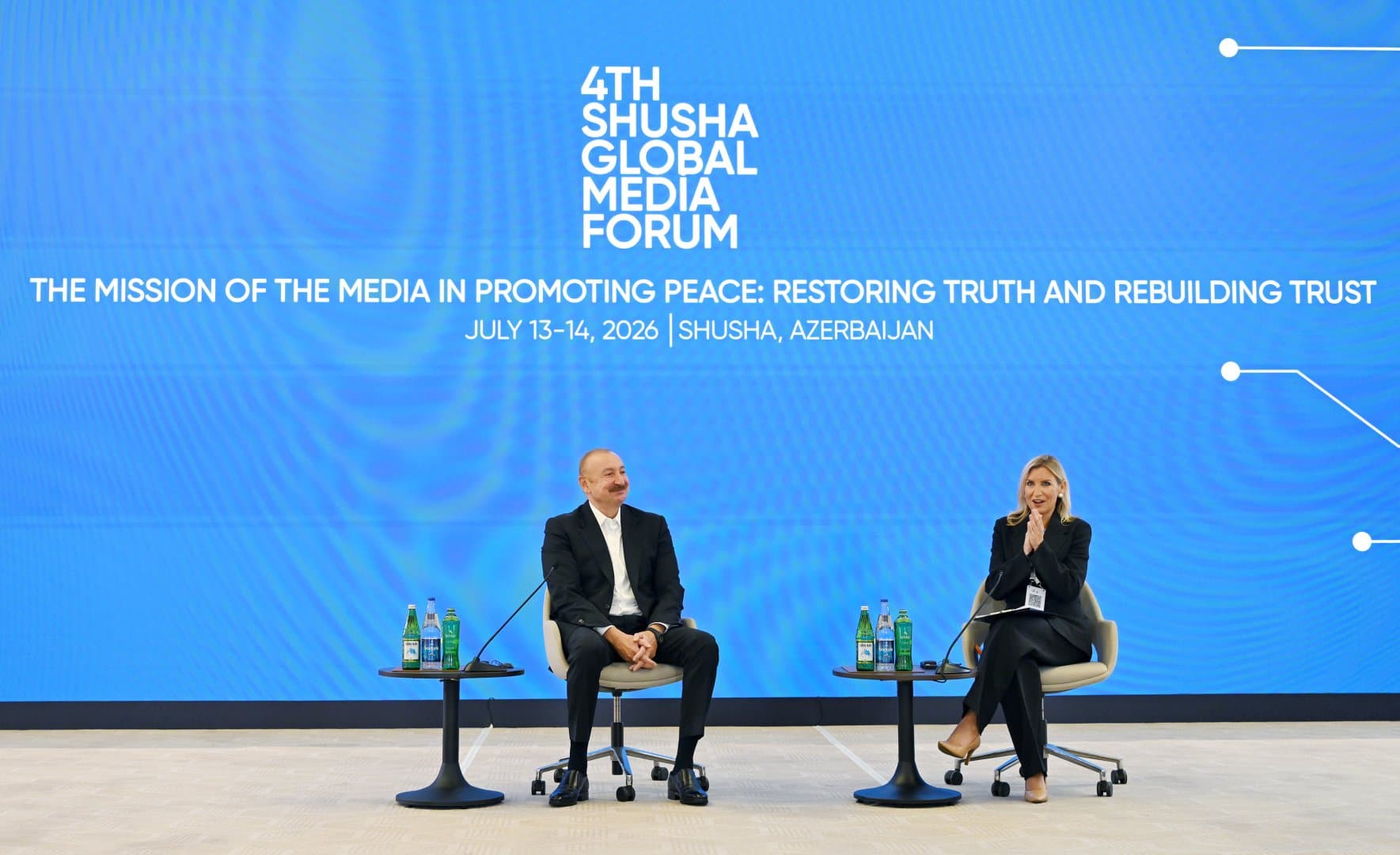 Prezident İlham Əliyev IV Şuşa Qlobal Media Forumunun açılışında iştirak edib — 18