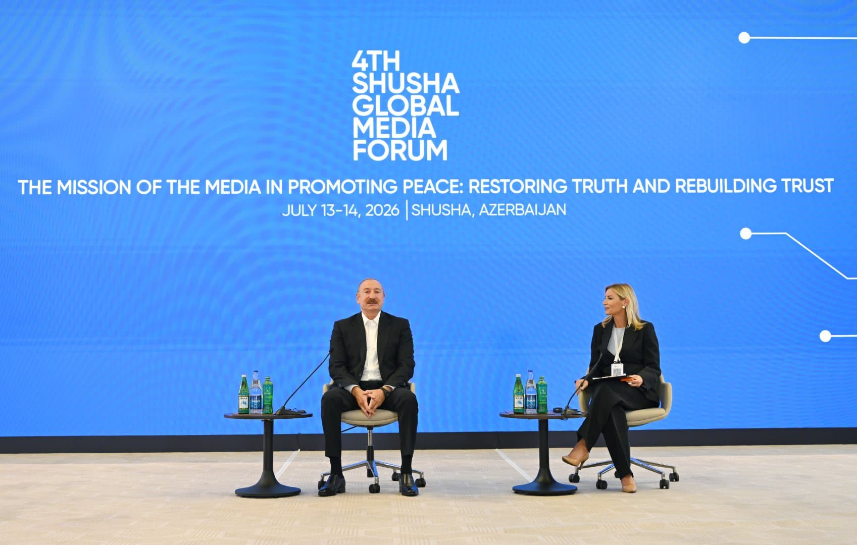 Prezident İlham Əliyev IV Şuşa Qlobal Media Forumunun açılışında iştirak edib — 21