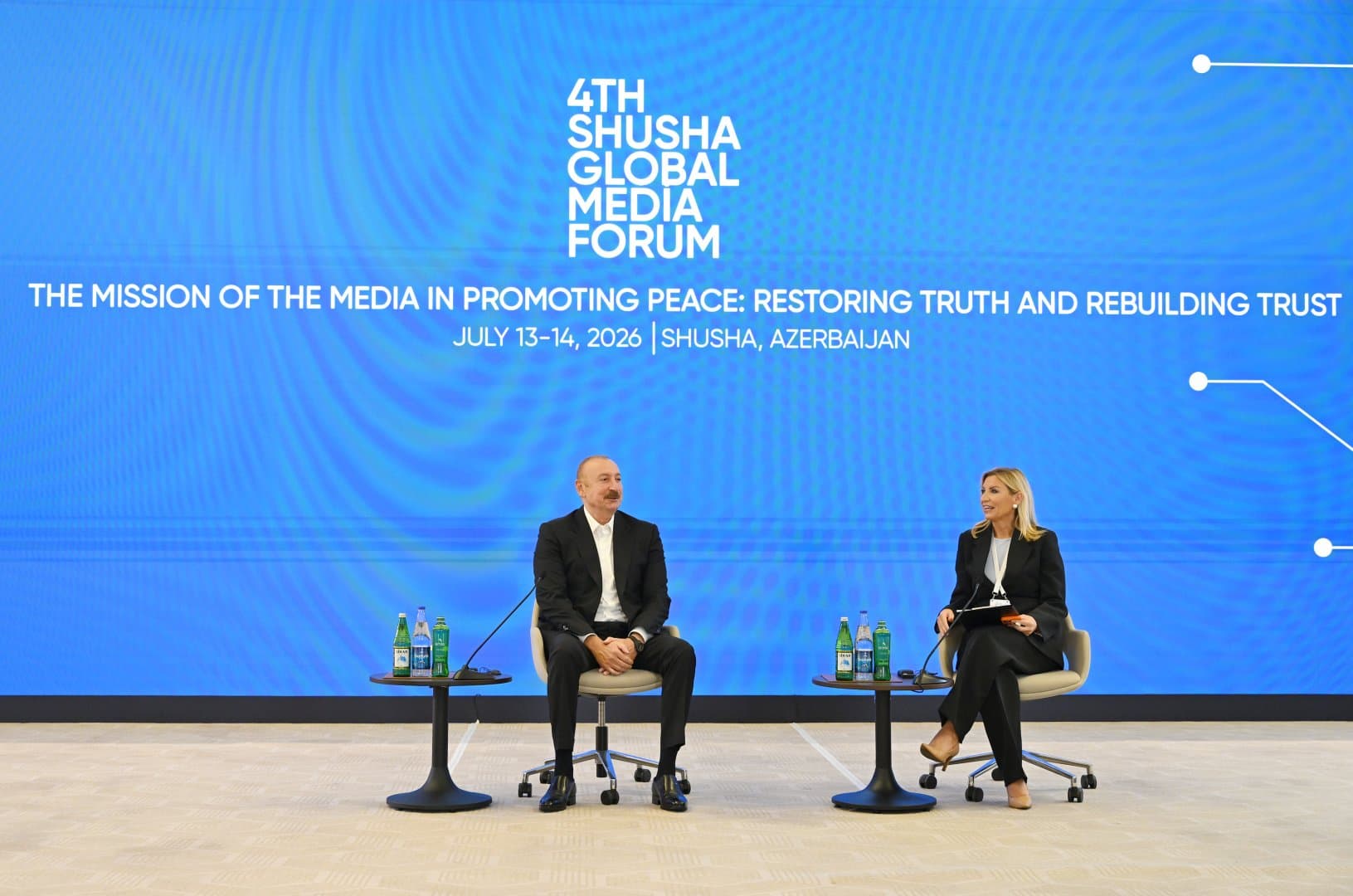 Prezident İlham Əliyev IV Şuşa Qlobal Media Forumunun açılışında iştirak edib