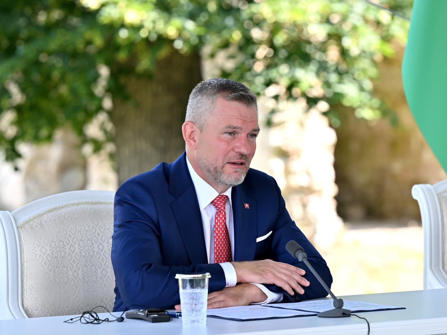 Prezident İlham Əliyev və Slovakiya Prezidenti Şuşada mətbuata bəyanatlarla çıxış ediblər — 6