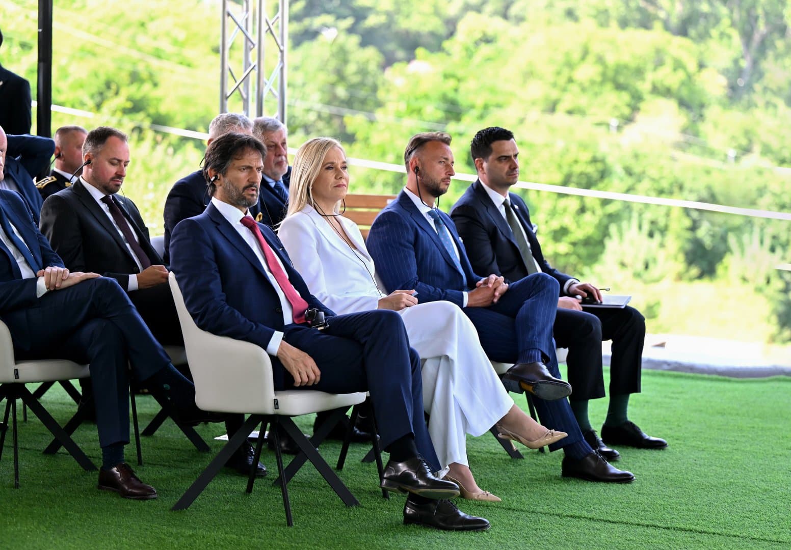 Prezident İlham Əliyev və Slovakiya Prezidenti Şuşada mətbuata bəyanatlarla çıxış ediblər — 8