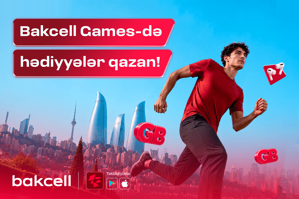 Bakcell tətbiqində AirPods və hər gün 1 GB internet qazan - Şəkil 1