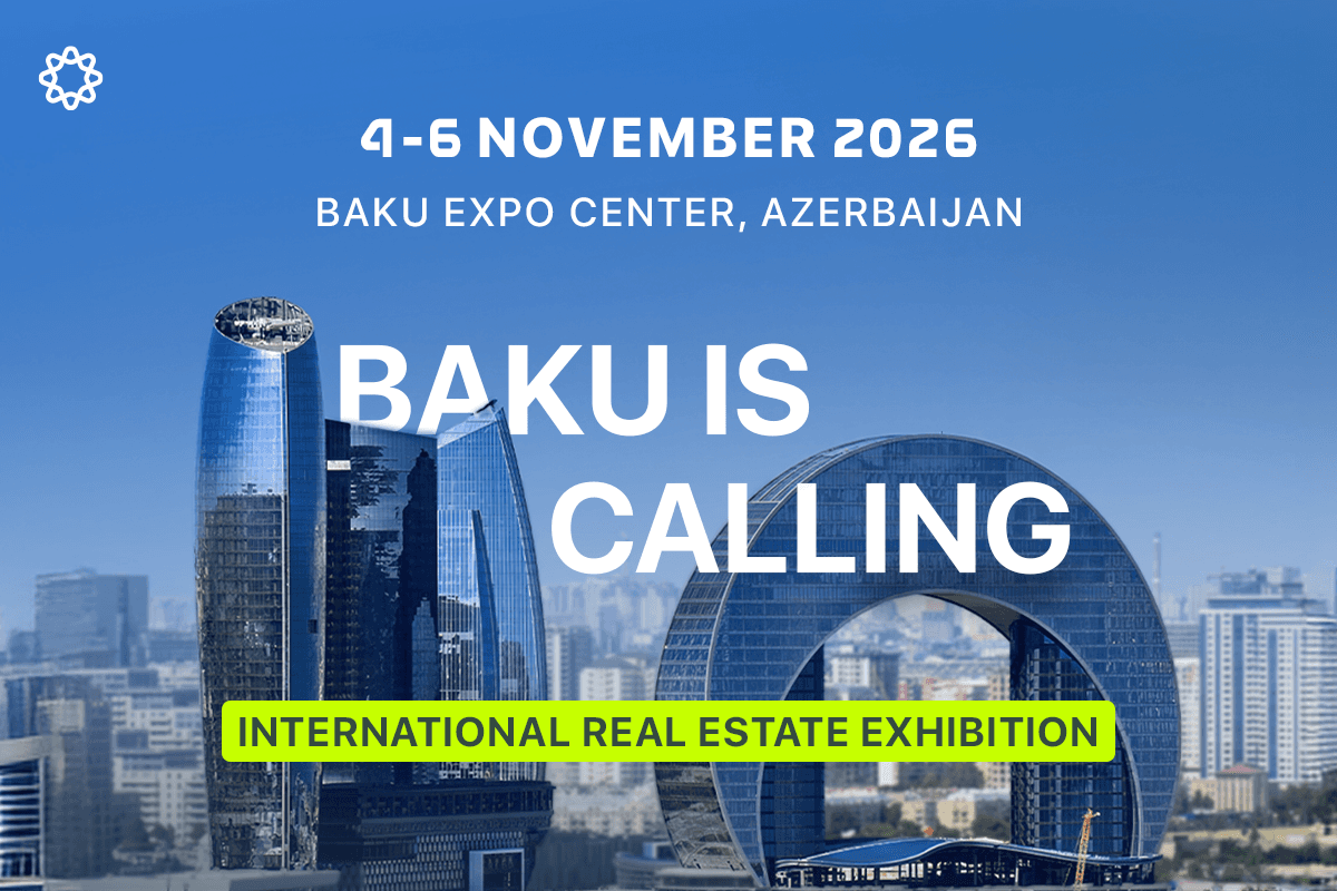 Daşınmaz əmlak bazarının gələcəyi Bakıda müzakirə olunacaq — AIREX Beynəlxalq Daşınmaz Əmlak Sərgisinə sayılı günlər qaldı!
