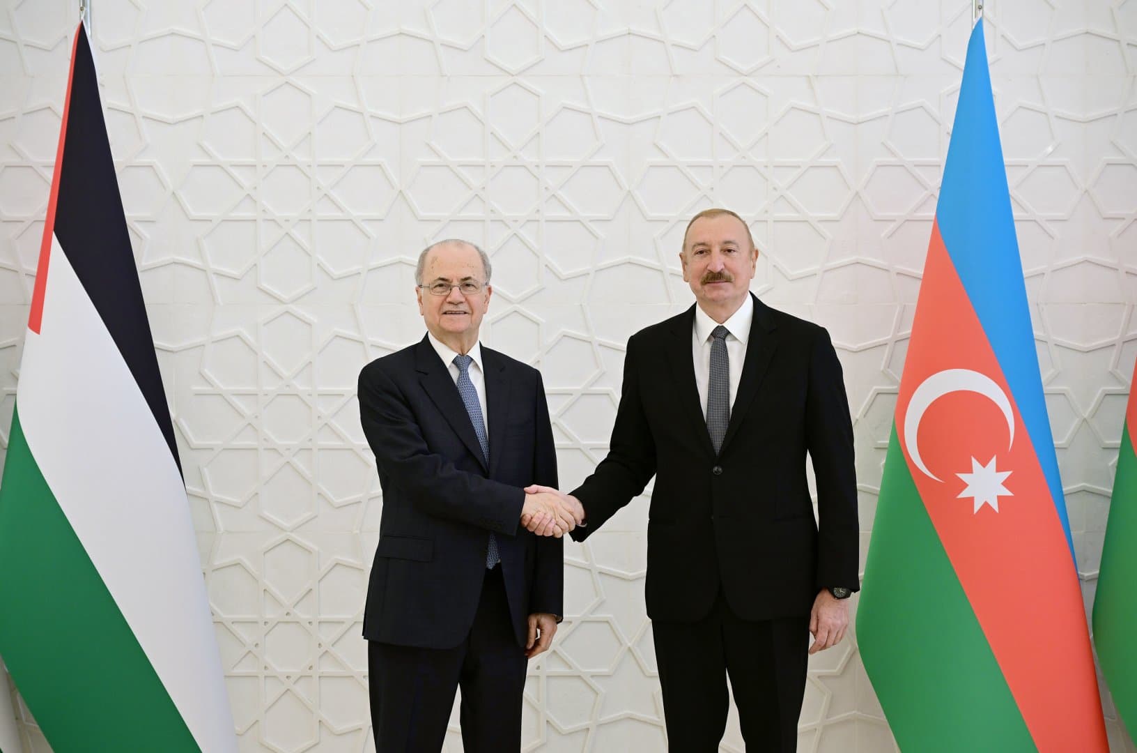 Prezident İlham Əliyev Fələstinin Baş nazirini qəbul edib - Şəkil 5
