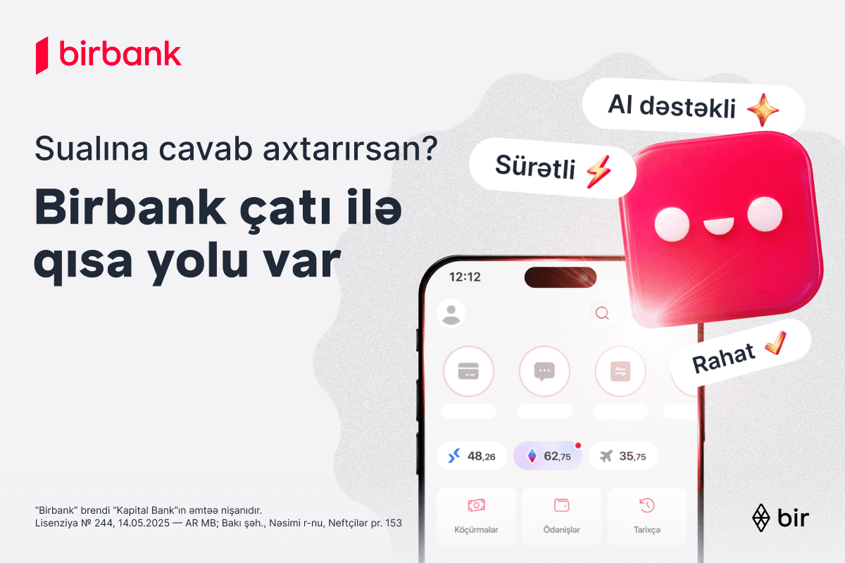 Birbank-la bütün suallara cavab almağın QISA YOLU VAR — 2