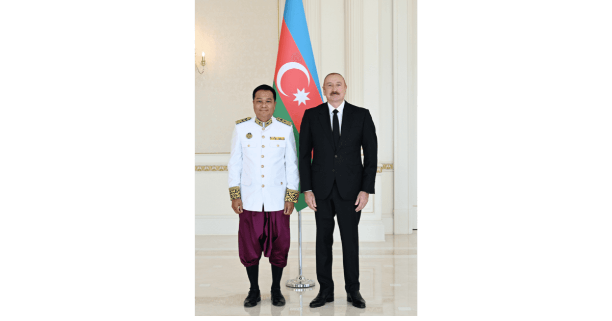 Prezident İlham Əliyev dörd ölkənin Azərbaycana yeni təyin olunmuş səfirlərinin etimadnamələrini qəbul edib — 4